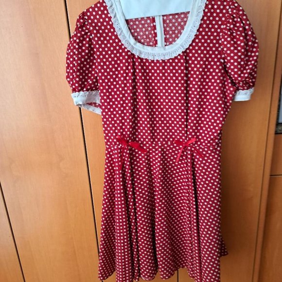 Vintage Handmade Minnie Mouse Halloween Costume (Adult Size) - Picture 5 of 6